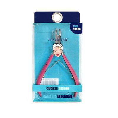 Spa Sister Cuticle Nipper, Pomegranate