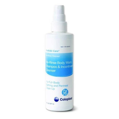 Special Sale - 1 Pack Of 5 - Bedside-Care No-Rinse All-Body Wash and Incontinent Cleanser COL1762 Coloplast Corporation, 8.fl oz Spray