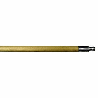 Wooden Broom Handles, Hardwood w/Metal Tip, 60 in x 15/16 in dia.(38 Pack)