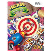 Arcade Shooting Gallery w/Blaster Bundle Wii Game Zoo Games