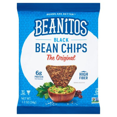 Beanitos, Inc. Beanitos, Chips Original Sea Salt, 1.2 Oz (Pack Of 24)