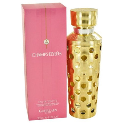 Guerlåin Chåmps Elysëes Perfüme For Women 3.1 oz Eau De Toilette Spray Refillable + a FREE Body Lotion For Women