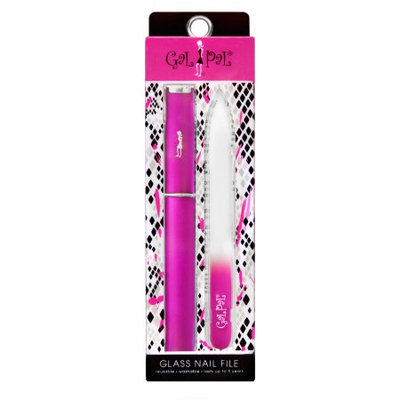 Gal Pal Glass Nail File & Storage Tube, Pink