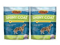 Zukes Zuke's Enhance Shiny Coat Functional Chew for Dogs, Chicken & Chickpea - 5oz (2 Pack)