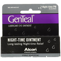 6 Pack - GenTeal Night-Time Lubricant Eye Ointment 3.50 G (0.12 fl oz) Each