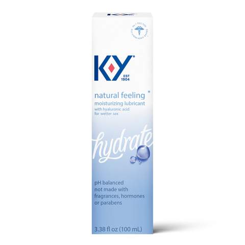 ky natural lubrication K-Y® Natural Feeling Lubricant & Massage Gel with Botanical Essence  (Discontinued) main image 1