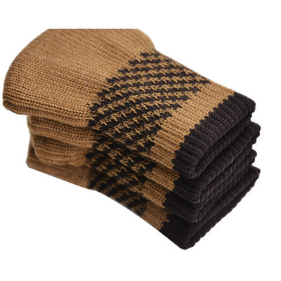 24Pcs Chair Socks, Outgeek Knitted Anti-skid Chair Leg Floor Protectors Furniture Pads Table Desk Leg Covers Caps for Home Kitchen Living Room Patio Office