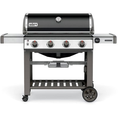 Weber Genesis II E-410 4-Burner Natural Gas Grill in Black