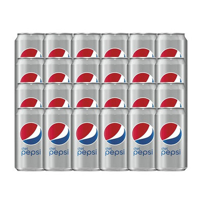 Diet Pepsi, 12 ounce Cans, 24 Count
