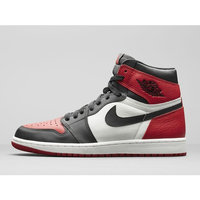 Kids Air Jordan 1 Retro High OG GS Bred Toe Gym Red Black Summit White