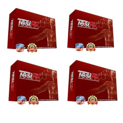 Leading Edge Health TestRX Testosterone Plus Tongkat Ali Tribulus Terrestris 480 Capsules 4 Month