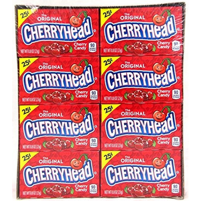 Lemonheads Cherryheads, 0.9-Oz Box, Pack Of 24