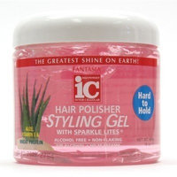 Fantasia Polisher Gel with Sparkles 16 oz. (Hard to Hold) by Fantasia IC