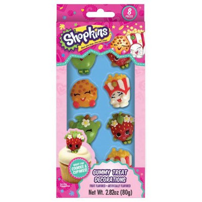 Shopkins Gummy Treat Decorations, 2.82 oz