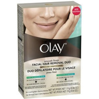 Olay Smooth Finish Facial Hair Removal Duo 1 Kit (2 Pack)
