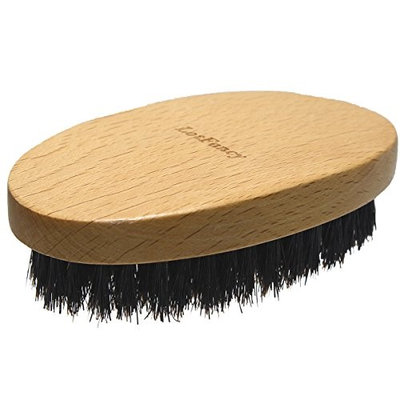 LotFancy Beard and Hair Brush for Men, Made of 100% Natural Boar Bristle