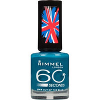 N.y.c. New York Color Rimmel London 60 Seconds Nail Polish 844 Out Of The Blue 0.27oz / 8oz