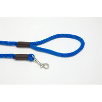 Purple Pebble LZ384BL 4 ft. x 0. 37 inch Leedz Medium Blue Leash