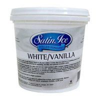 August Thomsen Corp. Satin Ice White Rolled Fondant Icing -2 Pounds