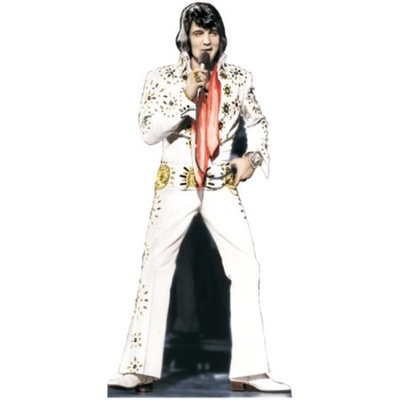 Advanced Graphics 391 Elvis Presley-White Jumpsuit- 70