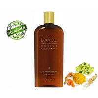 Lavée Organic Revive Rejuvinating Shampoo (32 oz) - Anti Hair Loss - Features organic complex of Ginseng, Tumeric, Amla Berry - Promote Hair Growth - Gluten Free, Sulfate Free, Paraben Free and Vegan