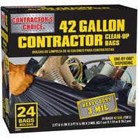 Contractor's Choice 24-Count 42-Gallon Outdoor Trash Bags LW42WC024B