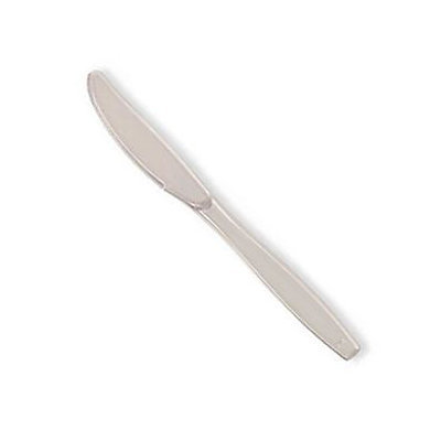 Creative Converting 010571 24CT CLR Plas Knife