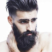 Thicker Beard Growth for Men - Fast Beard Growth with the Most Powerful Natural Facial Hair Growth Formulation | Fragrance and Oil Free