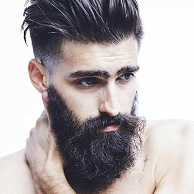 Thicker Beard Growth for Men - Fast Beard Growth with the Most Powerful Natural Facial Hair Growth Formulation | Fragrance and Oil Free
