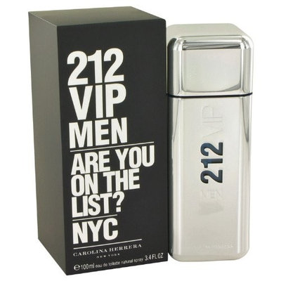 Càrolina Herrèra 212 Vïp Cölogne For Men 3.4 oz Eau De Toilette Spray +FREE VIAL SAMPLE COLOGNE