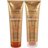 L'Oreal Paris EverSleek Sulfate-Free Smoothing System Intense Smoothing, DUO set Shampoo + Conditioner, 8.5 Ounce, 1 each