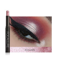 Beauty Eyeshadow Pencil Hosamtel Glitter Neutral Makeup Highlighter Eye Shadow Cosmetic Eyeliner Pen Make Up Tool (12 Colors for Choice)