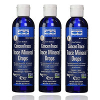 Trace Minerals Research - Concentrace Trace Mineral Drops, 8 fl oz liquid (Pack of 3)