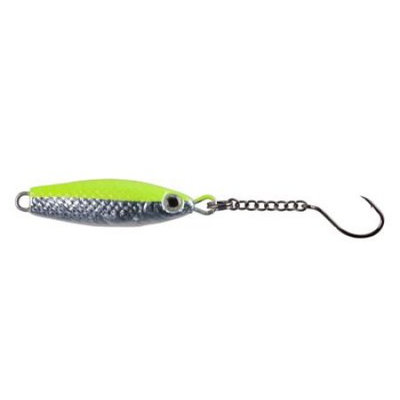 JohnsonTM SnareTM Spoon - Nickel Chartreuse - 3/4in 2cm - 1/16 oz