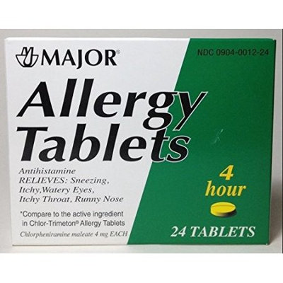 Harvard Drug Group Llc Allergy Tablets Lasts 4 Hours 24 Tablets