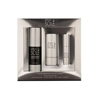 Spray Di Sole Face + Body Liquid Bronzer and Kabuki Face Brush 30ml Kit