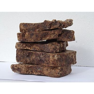 Yellow Brick Road Pure Raw African Black Soap Imported from Ghana 5lb