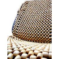 All-natural Premium Wood Bead Massage Seat Cover Cushion Auto Car & Office Chair