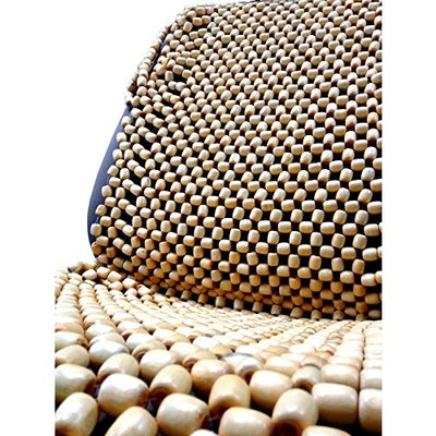 All-natural Premium Wood Bead Massage Seat Cover Cushion Auto Car & Office Chair