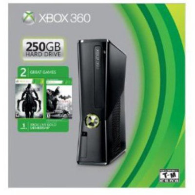 Microsoft Corp. Xbox 360 250GB Gaming Console Bundle