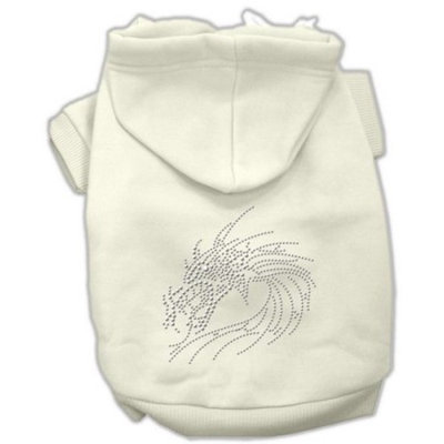 Mirage Pet Products Studded Dragon Hoodies Cream XXL (18)