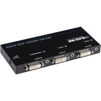 Black Box AVSP-DVI1X2 Video/audio splitter - 2 x DVI - desktop