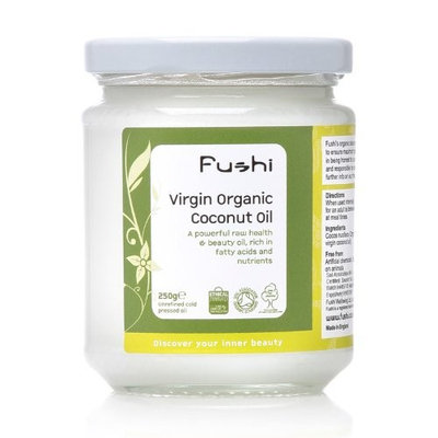 Fushi Extra Virgin Sri Lankan Coconut Oil 250g/300ml, Organic Cold Pressed