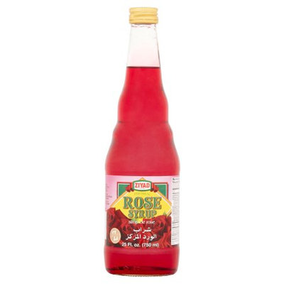 Ziyad Brothers Importing Ziyad, Syrup Rose Flavor, 27 Oz (Pack Of 12)