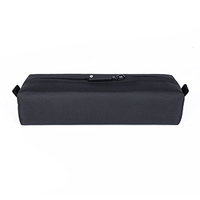Comfyable Mini Toiletry Bag for Men, Water-Resistant Small Toiletry Bag, Pencil Case, Essentials Bag, Dopp Kit Bag for Electronics, Tech, Gym, Black