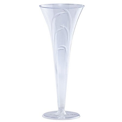 King Zak Ind Lillian Tablesettings 13250 Elegance Champagne Flutes Specialty Cups - 96 Per Case