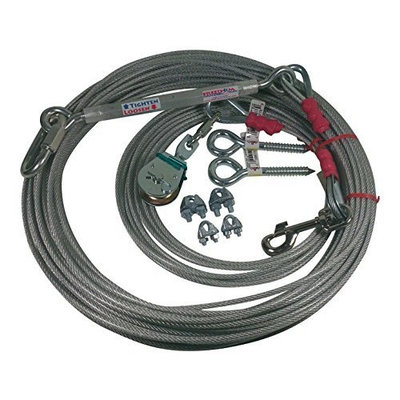 Freedom Aerial Dog Runs 100 FT Standard Duty FADR-100SD