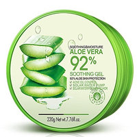 Moisture Aloe Vera Gel Facial Aloe Gel 92% Gel 7.76 Fl.Oz Blackhead Removal Deep Cleansing Acne Treatment Oil Control Soothing and Moisture Skin