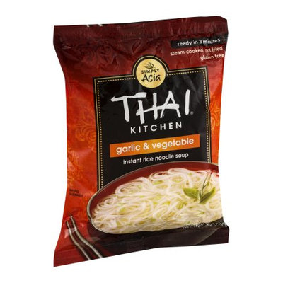 Thai Kitchen Garlic & Vegetable Instant Rice Noodle Soup, 1.6 OZ (Pack of 6)