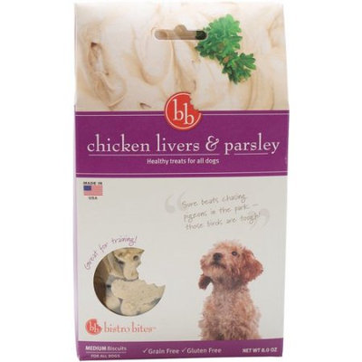 Fetch For Pets Bistro Bites Medium Biscuits-Chicken Livers & Parsley